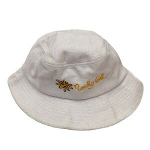 Nordstrom Nordy Girl Terry Sun Bucket Hat Nissan Cap Sz Med